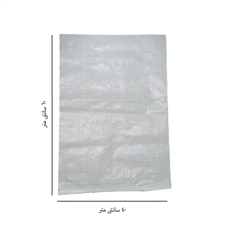 کیسه بسته بندی مدل گونی لمینت ضد رطوبت 40X60 بسته 5 عددی