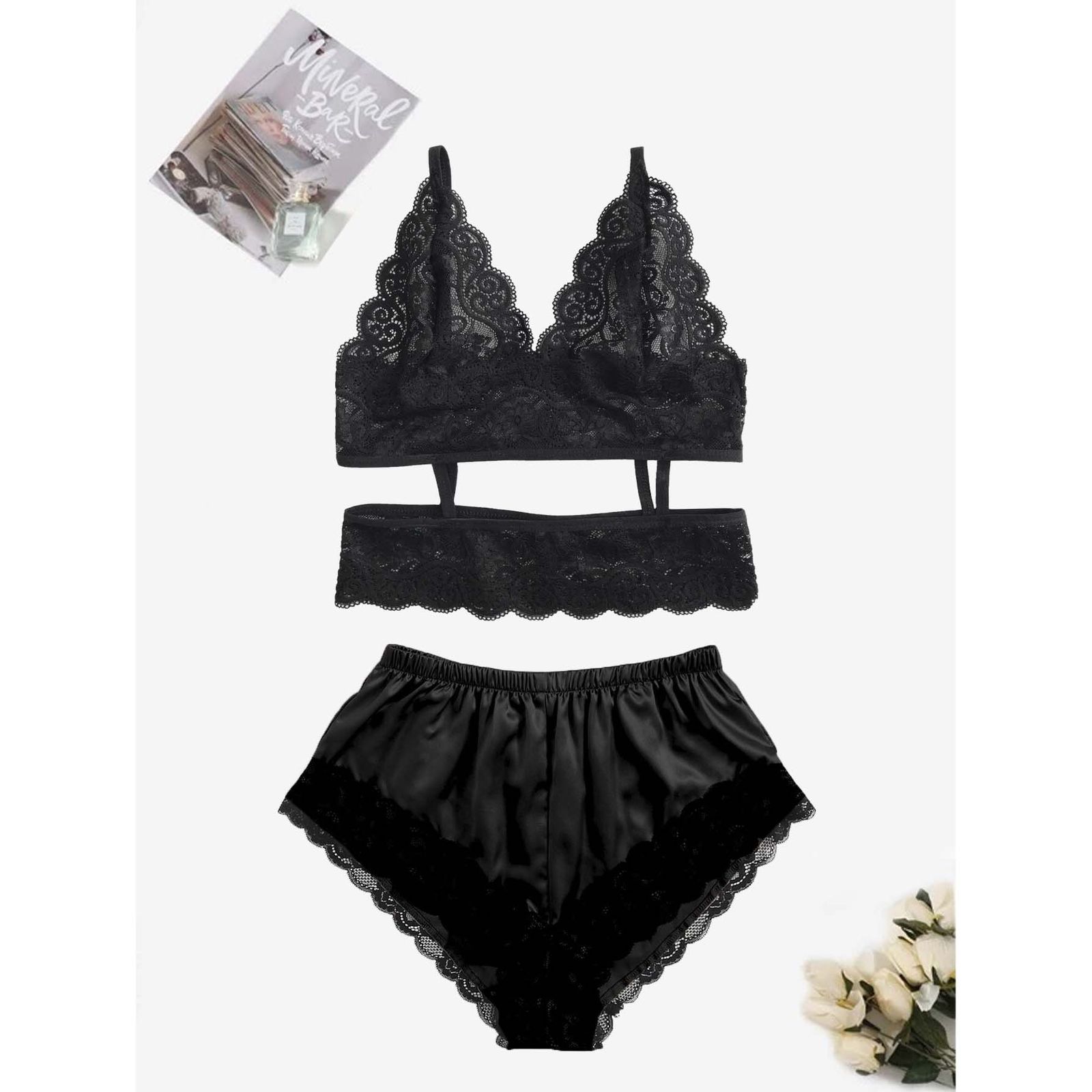 لباس خواب زنانه تویین مدل T-901-73 - - 2