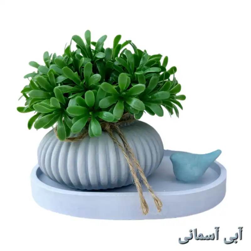 گلدان رومیزی مدل مراکشی طرح دریا کد S45