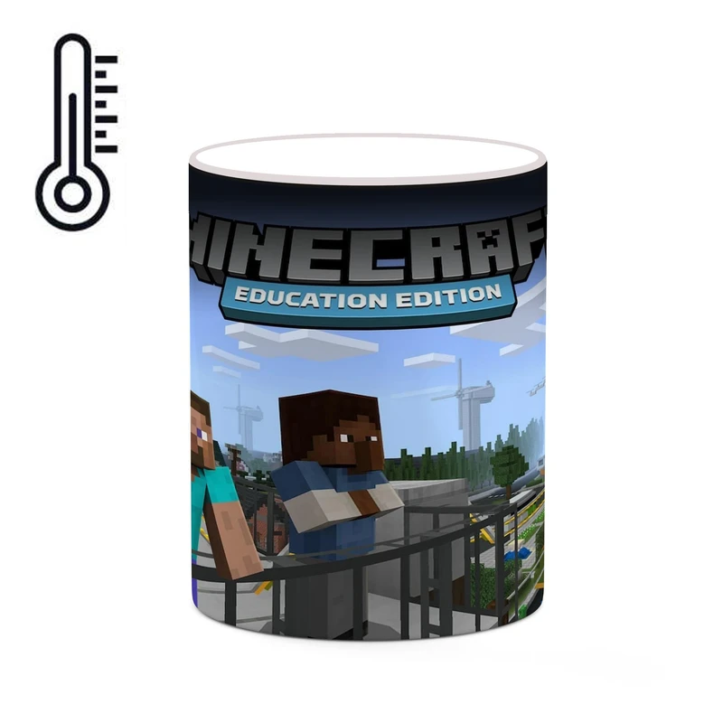 ماگ حرارتی کاکتی طرح ماینکرافت minecraft مدل mgh41415