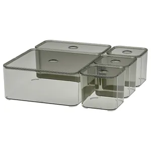 باکس نظم دهنده ایکیا مدل VISSLAÅN بسته 5 عددی