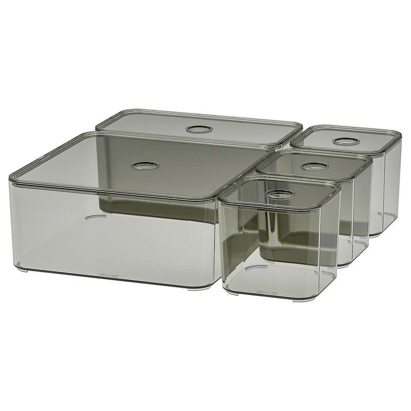 باکس نظم دهنده ایکیا مدل VISSLAÅN بسته 5 عددی