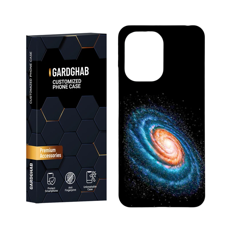 کاور گارد قاب مدل کهکشان مناسب برای گوشی موبایل شیائومی Redmi 13C 4G / Poco C65