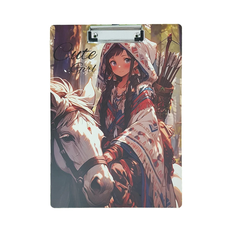 تخته شاسی رویش طرح دخترسرخ پوست سایز A4