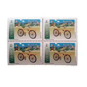 تمبر یادگاری مدل دوچرخه کد DS1856 مجموعه 4 عددی