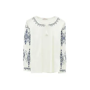 بلوز زنانه ال سی وایکیکی مدل یقه گرد