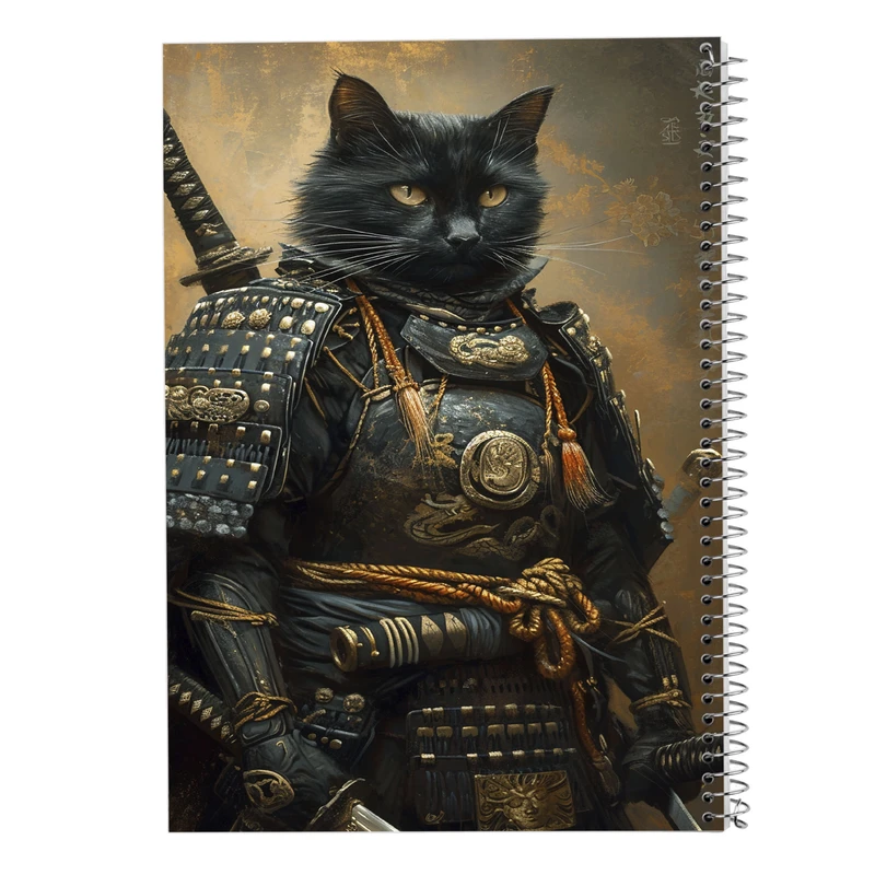 دفتر شطرنجی 50 برگ مدوپد مدل حیوانات جنگجو کد DF14788