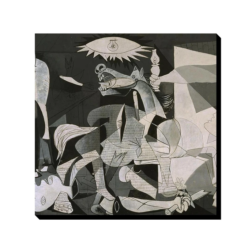 تابلو ترمه طراحان ایده طرح گرنیکا از پیکاسو کد art0349