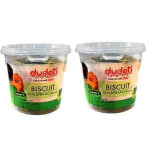تشویقی سگ دودوتی مدل Spinach وزن 350 گرم بسته 2 عددی