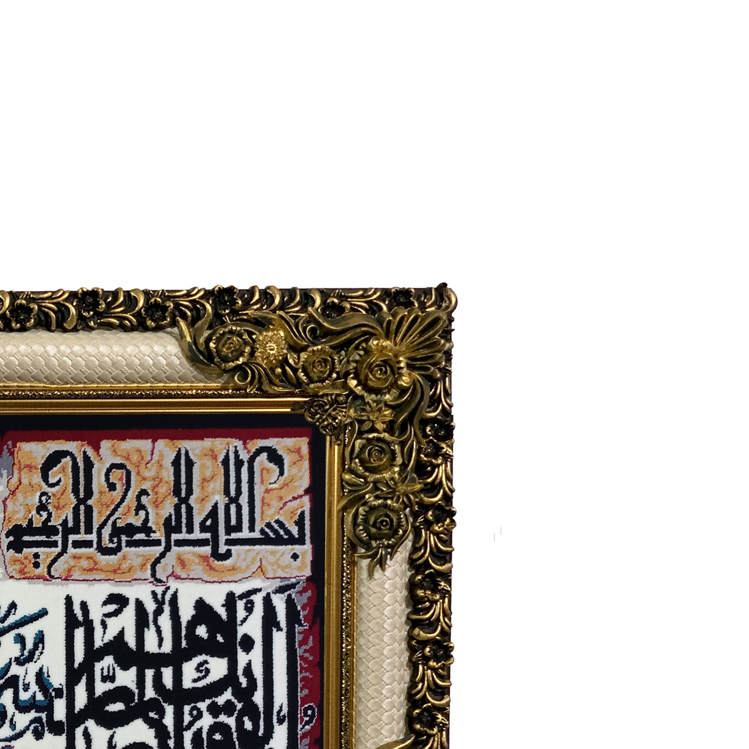 تابلو فرش ماشینی طرح دستبافت مدل وان یکاد کد 7799