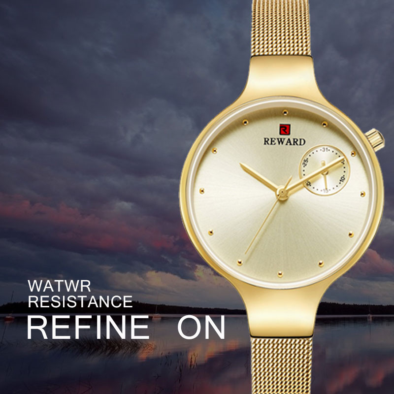 ساعت مچی عقربه ای دخترانه ریوارد مدل 2209T