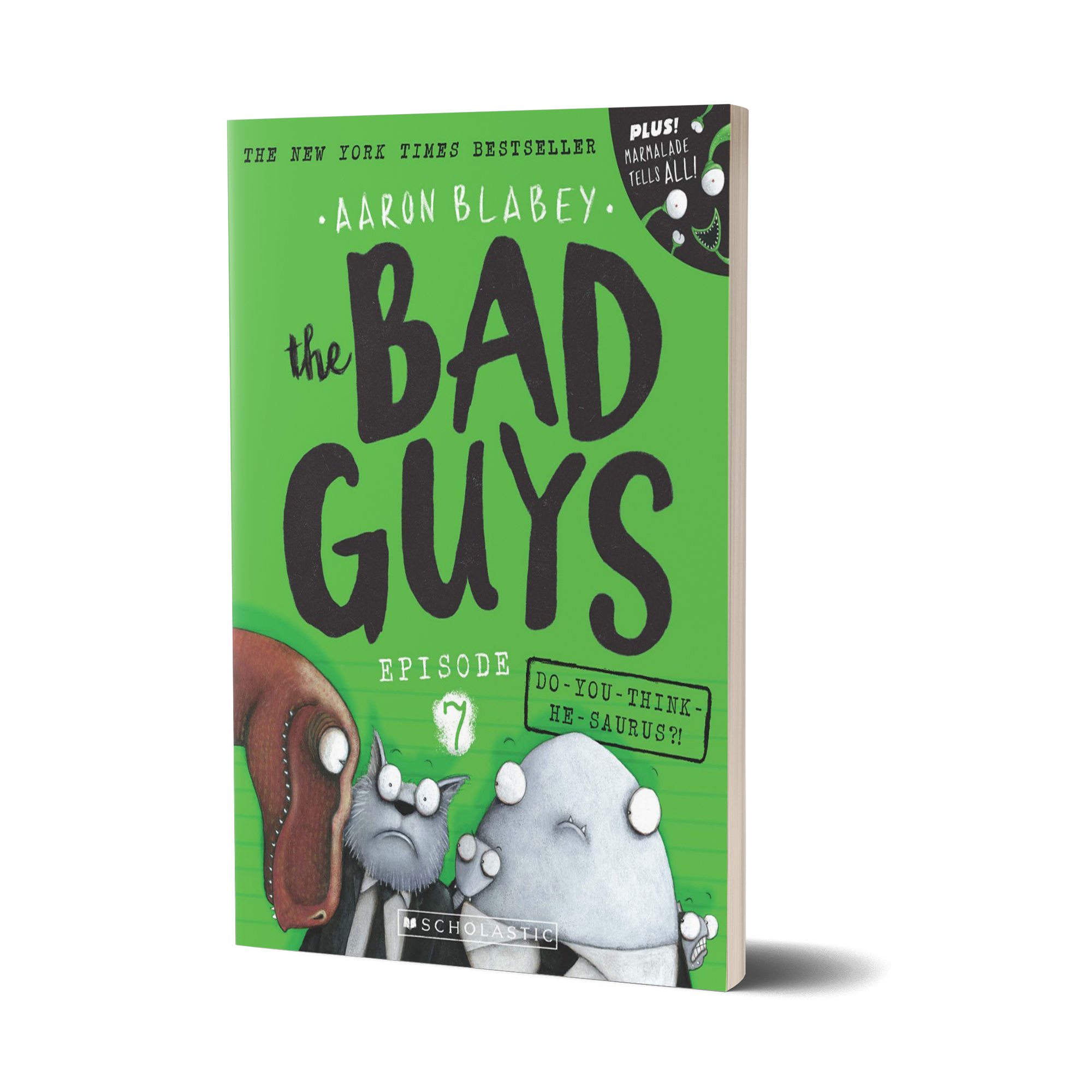 کتاب bad guys 7 اثر Aaron Blabey انتشارات معیار علم