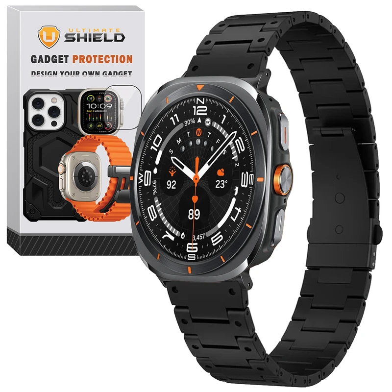 بند آلتیمیت شیلد مدل Santos NV7 مناسب برای ساعت هوشمند سامسونگ Galaxy Watch 7 Ultra 47mm