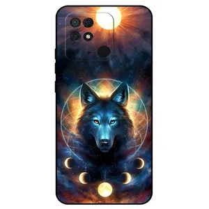 Megafone Wolf and Moon 8006 Cover For Xiaomi Redmi 10C