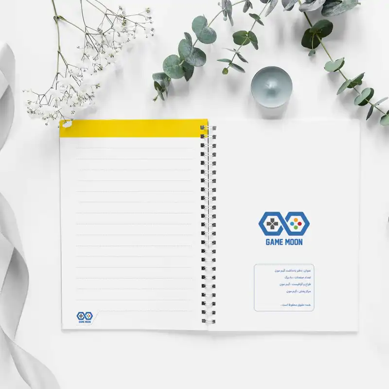 دفتر یادداشت گیم مون طرح JHope Instagram 2022 کد 10111972 به همراه فتوکارت مجموعه 24 عددی