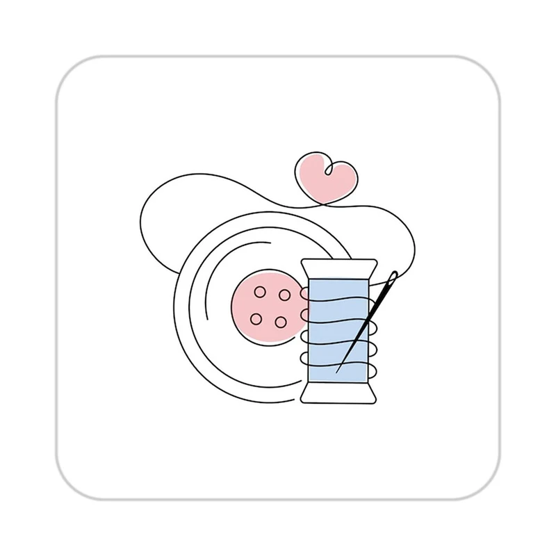 زیر لیوانی کاکتی طرح عاشقانه مدل mp40112