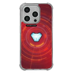 AKAM AMCWTA15PRO-IRON MAN7 Cover For Apple iPhone 15 Pro