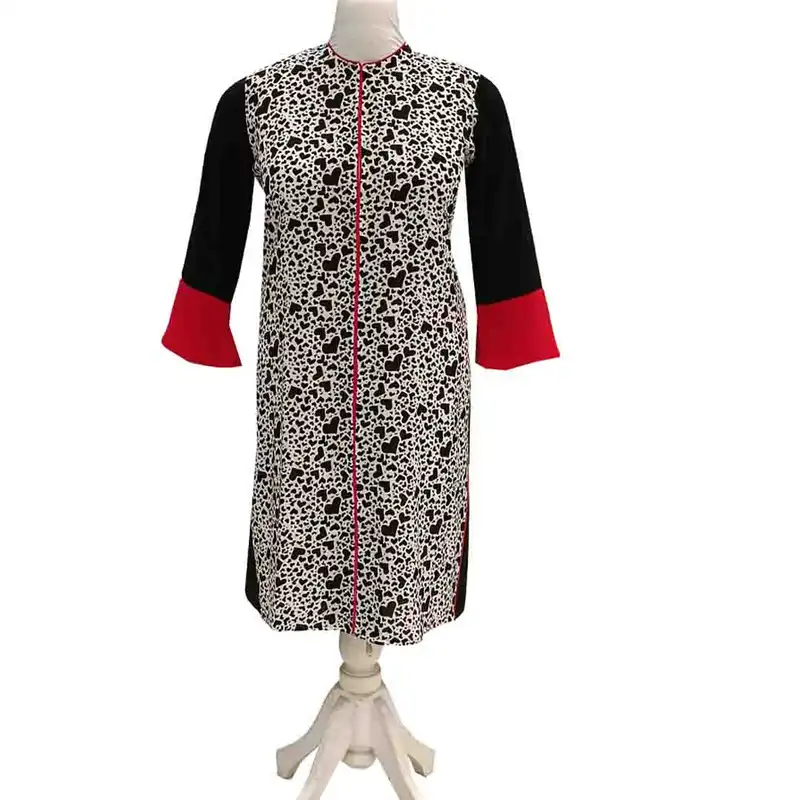 مانتو زنانه مدل قلبی کد 3032