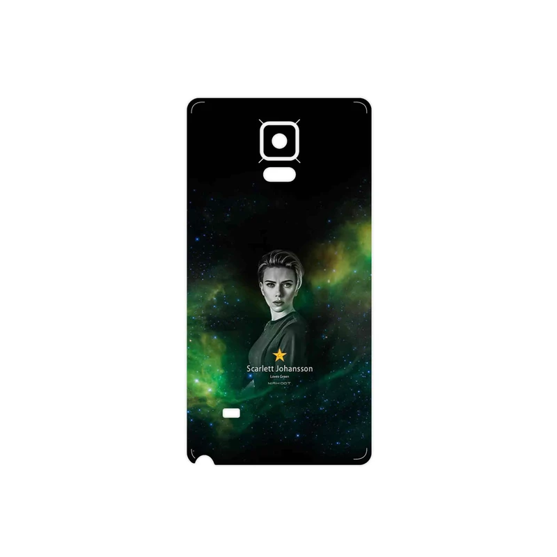 برچسب پوششی ماهوت مدل Scarlett Johansson مناسب برای گوشی موبایل سامسونگ Galaxy Note 4