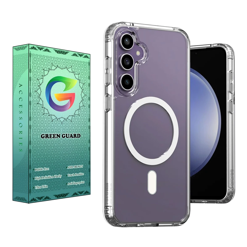 کاور گرین گارد مدل CR_Magsafe کد Clear 47 مناسب برای گوشی موبایل سامسونگ Galaxy S23 FE