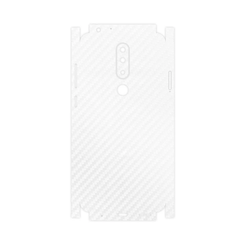 برچسب پوششی ماهوت مدل Ceramic-Fiber-FullSkin مناسب برای گوشی موبایل نوکیا 5.1 Plus