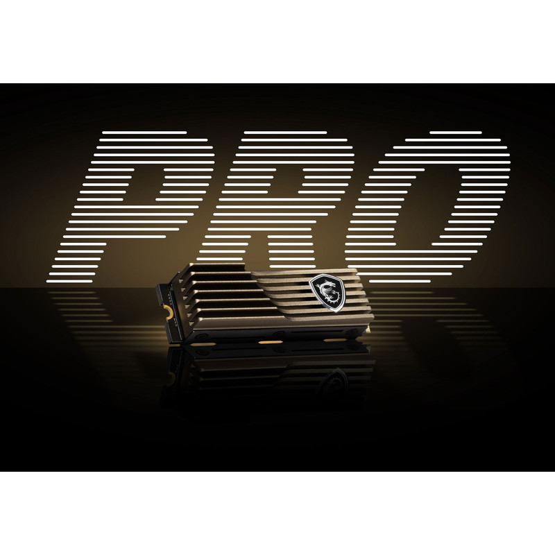 اس اس دی اینترنال ام اس آی مدل SPATIUM M480 PRO PCIe 4.0 NVMe M.2 HS ظرفیت 1 ترابایت