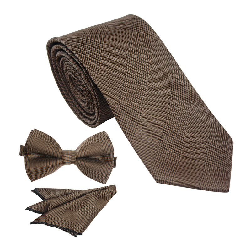 ست کراوات و پاپیون و پوشت مردانه مدل MSET122G