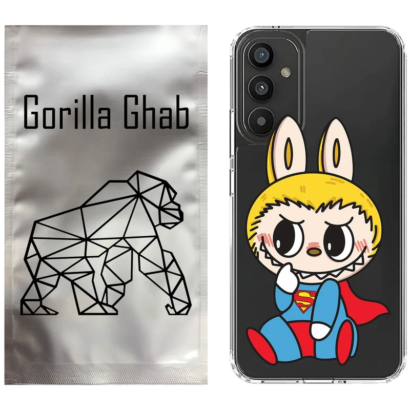 کاور گوریلا قاب مدل CLG کد 147 طرح لبوبو Labubu مناسب برای گوشی موبایل سامسونگ Galaxy A35 / A55
