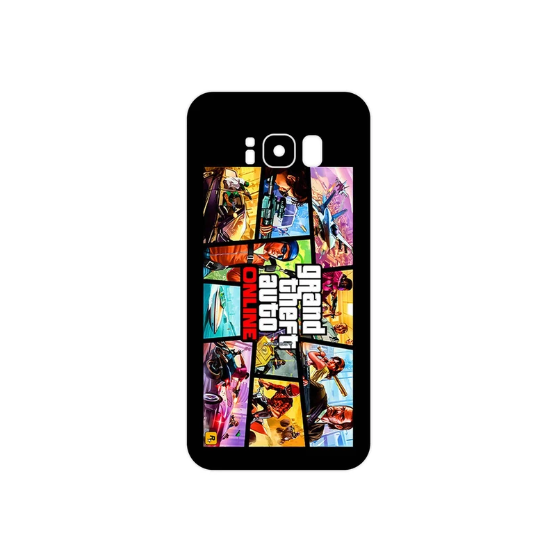 برچسب پوششی ماهوت مدل GTA Online Game Series مناسب برای گوشی موبایل سامسونگ Galaxy S8