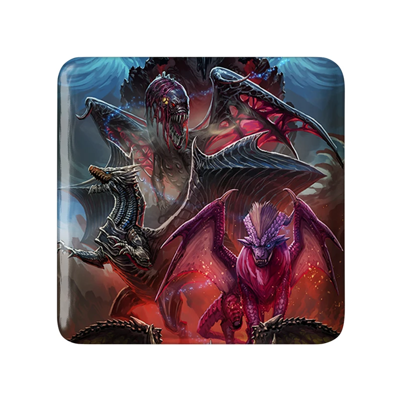 مگنت خندالو طرح بازی شکارچی هیولا (Monster Hunter) مدل مربعی کد 33282