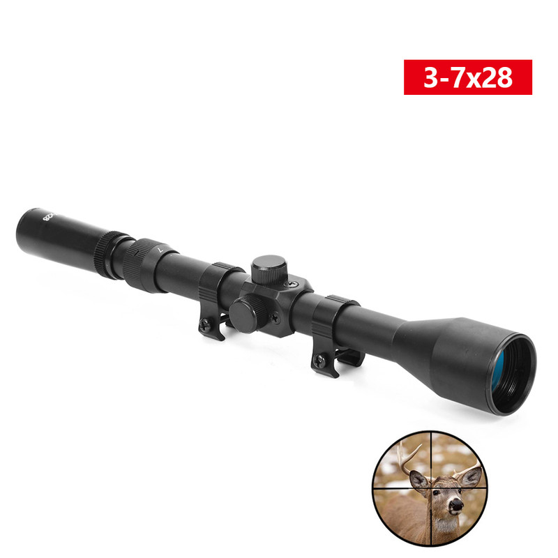 دوربین تفنگ بوشنل مدل BU 3-7X28