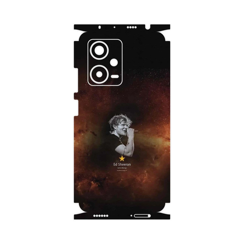 برچسب پوششی ماهوت مدل Ed Sheeran-FullSkin مناسب برای گوشی موبایل شیائومی Redmi Note 12 Pro Plus