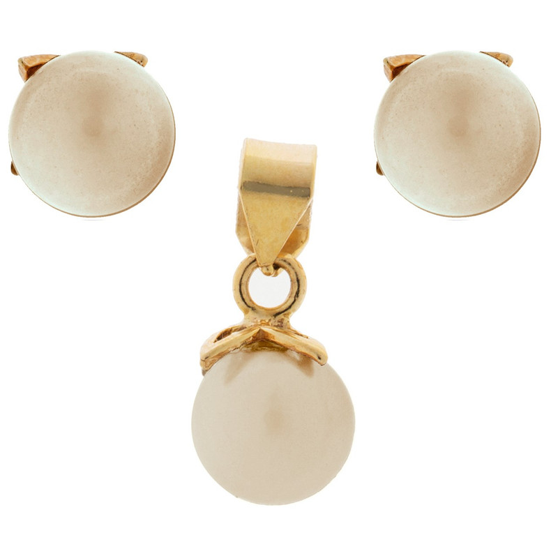 نیم ست طلا 18 عیار رزا مدل SG82 نیم ست طلا 18 عیار رزا مدل SG82