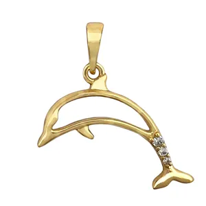 آویز گردنبند زنانه ژوپینگ مدل دلفین کد N4807