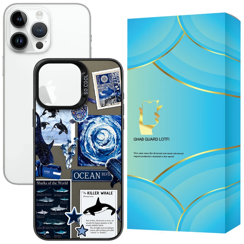 کاور قاب گارد لطفی مدل SOCOCEN مناسب برای گوشی موبایل اپل iPhone 13 Pro