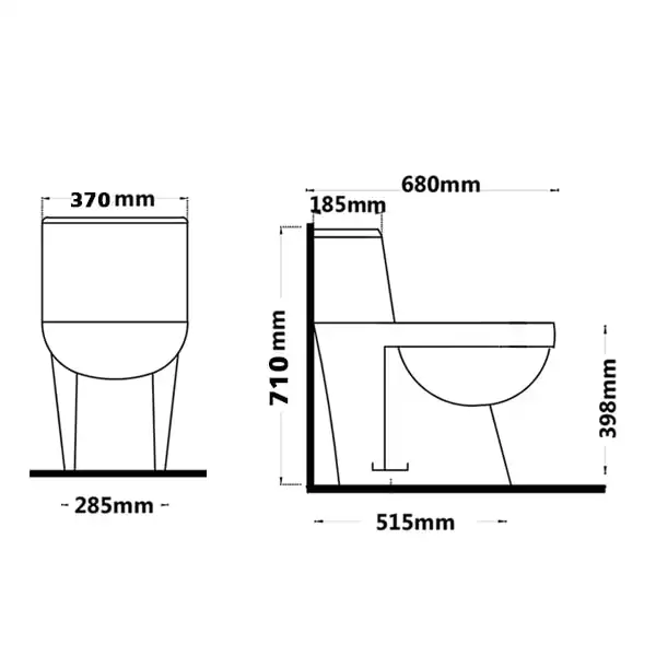 توالت فرنگی کاتیا مدل دنیز