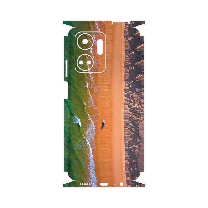 برچسب پوششی ماهوت مدل Beach and Green Sea-FullSkin مناسب برای گوشی موبایل آنر X7a