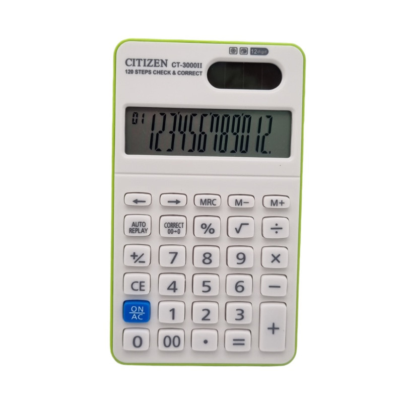 ماشین حساب سیتیزن مدل جیبی کد CT3000