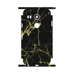 MAHOOT  Graphite-Gold-Marble-FullSkin Cover Sticker for Google Nexus 5X