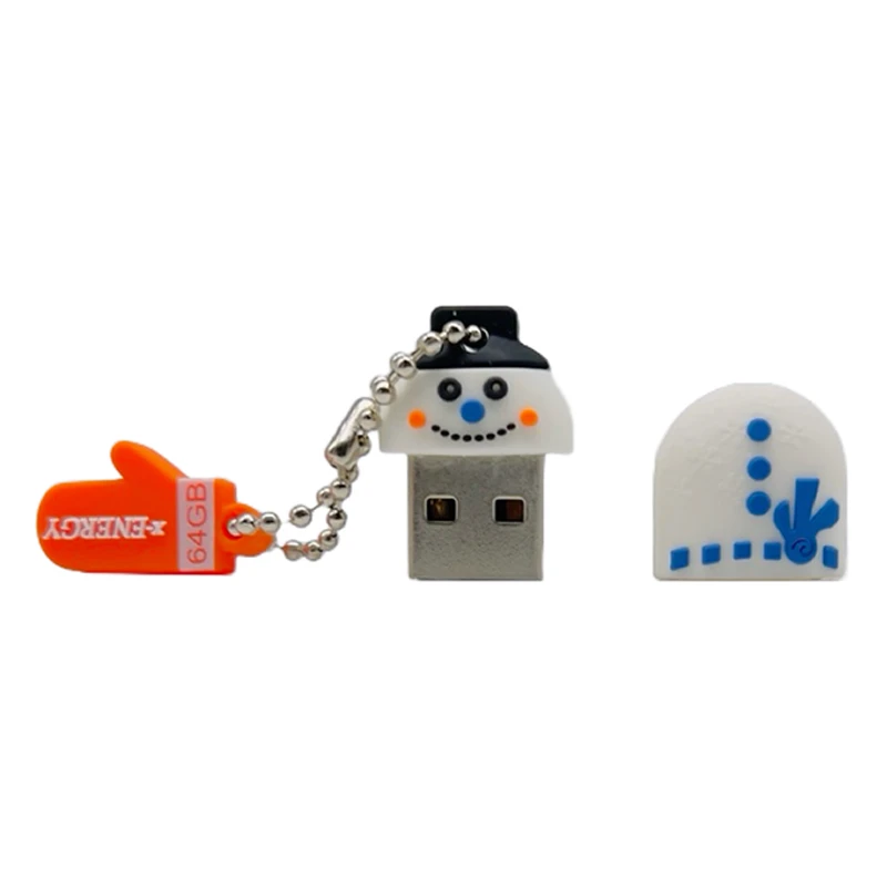 فلش مموری ایکس انرژی مدل Snowman ظرفیت 64 گیگابایت با رابط USB 3.0