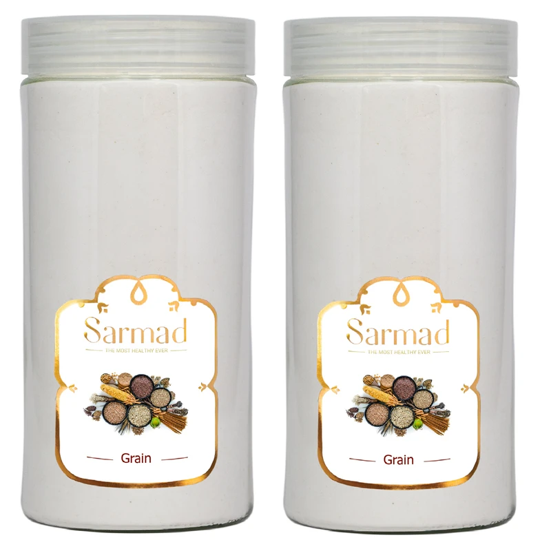 نشاسته گندم ممتاز سرمد - 500 گرم بسته 2 عددی