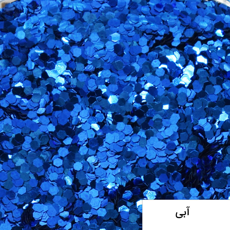 پودر اکلیل رزین اپوکسی فیلو مدل Hexagon 10 حجم 10 میلی لیتر مجموعه 12 عددی