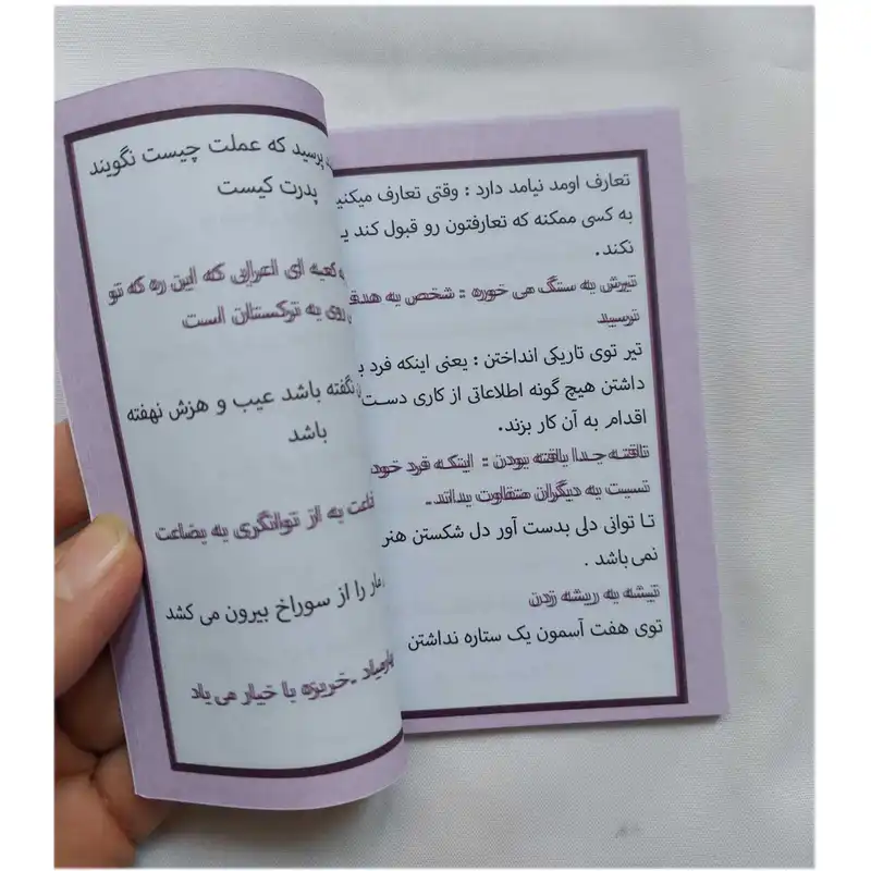 تویم جیبی سال 1403 مدل ضرب المثل