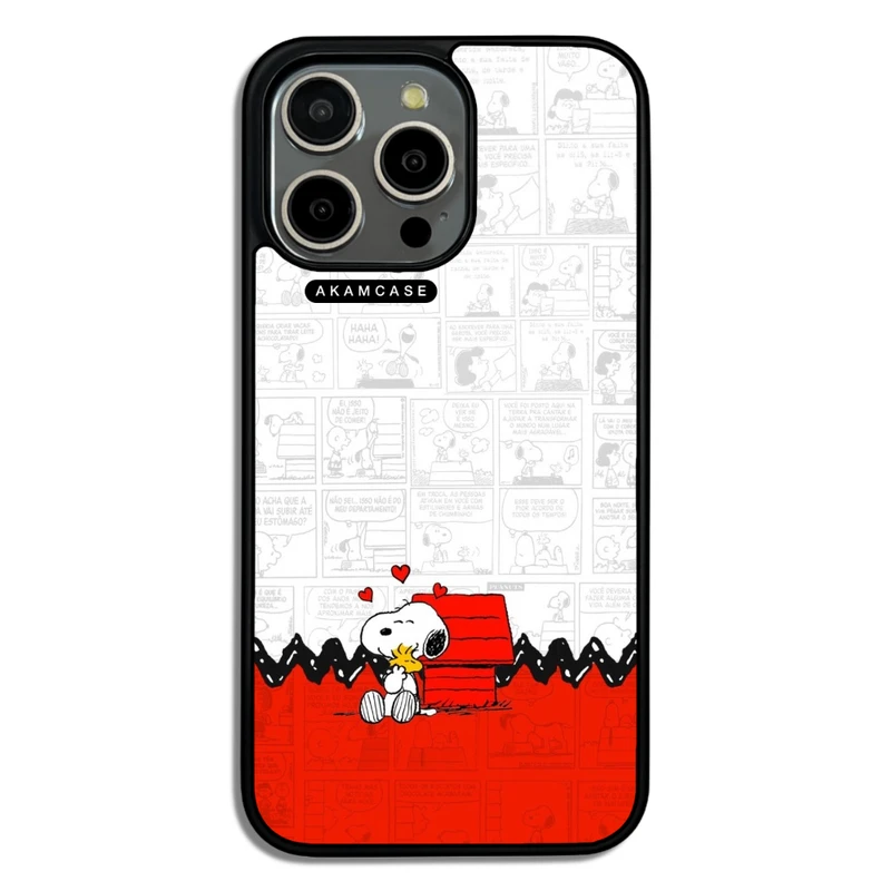 کاور آکام مدل AMC-WA15PROMAX-SNOOPY-19 مناسب برای گوشی موبایل اپل iPhone 15 Pro Max