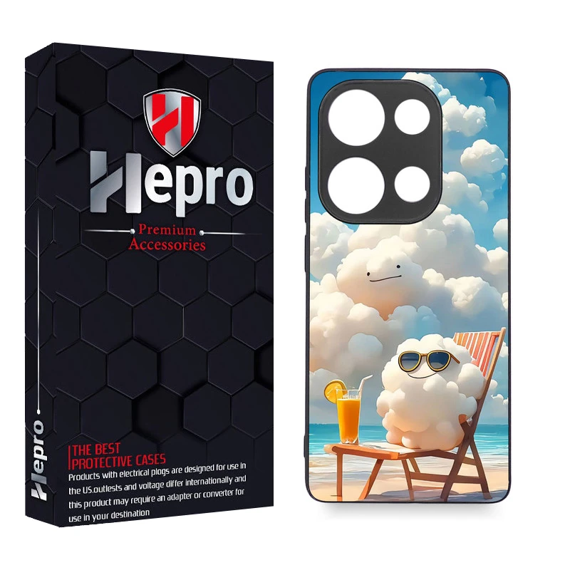 کاور هپرو طرح فانتزی مدل TPU مناسب برای گوشی موبایل شیائومی Poco M6 Pro 4G