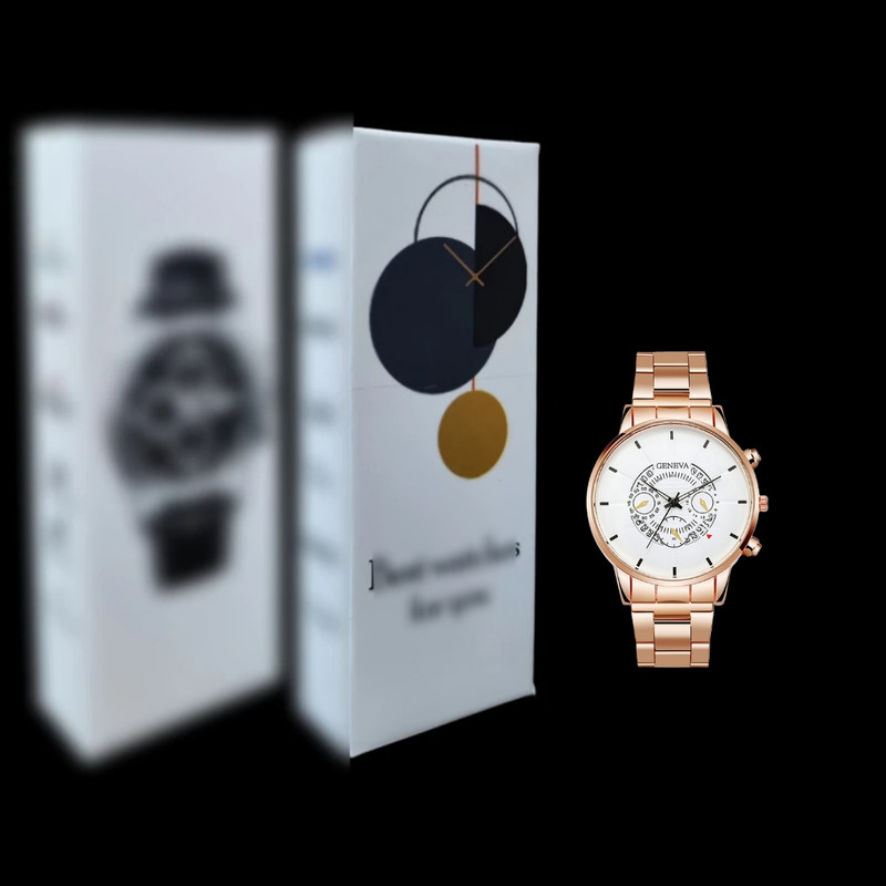 ساعت مچی عقربه‌ای مردانه جنوا مدل تک موتوره تقویم دار کد 4