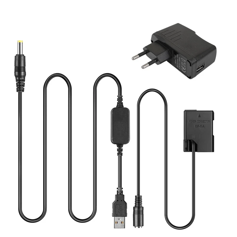 عکس شماره 2 : شارژر باتری دوربین مدل ep-5b en-el15 power bank usb