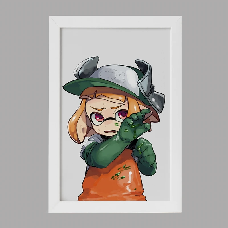 تابلو خندالو مدل بازی اسپلاتون (Splatoon) کد 33293