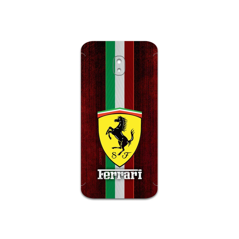 برچسب پوششی ماهوت مدل Ferrari مناسب برای گوشی موبایل سامسونگ Galaxy J3 2017