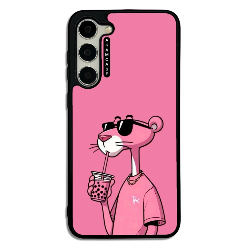 کاور آکام مدل AMC-WSGS23P-PINK PANTHER12 مناسب برای گوشی موبایل سامسونگ Galaxy S23 Plus